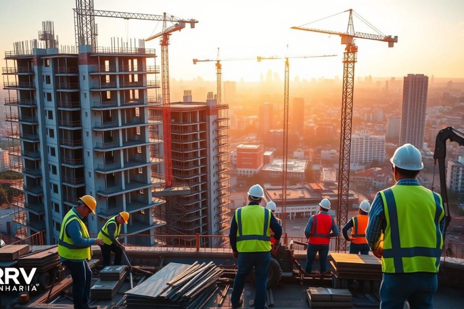 Vagas abertas na construção civil