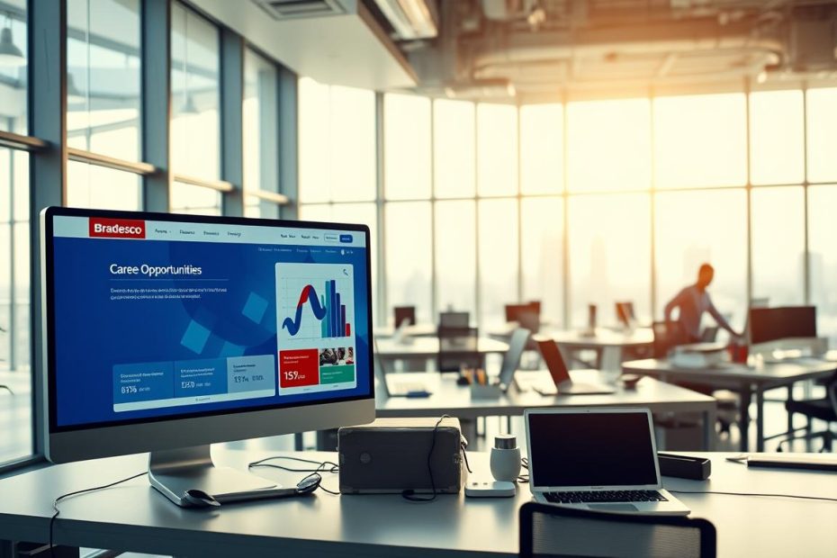 trabalhar no Bradesco online