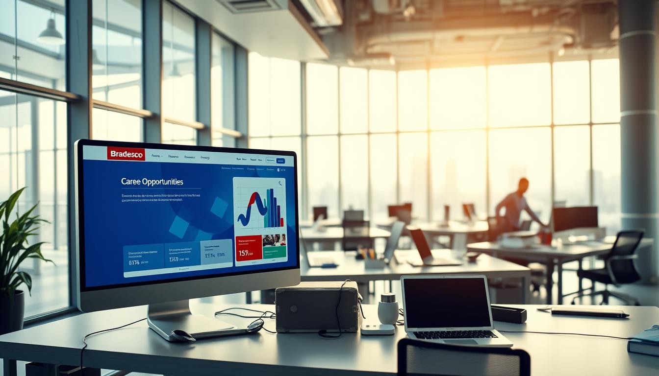 trabalhar no Bradesco online