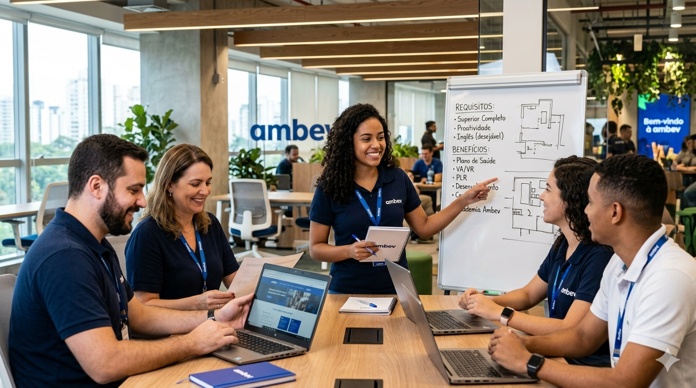 Requisitos e Benefícios das Vagas na Ambev